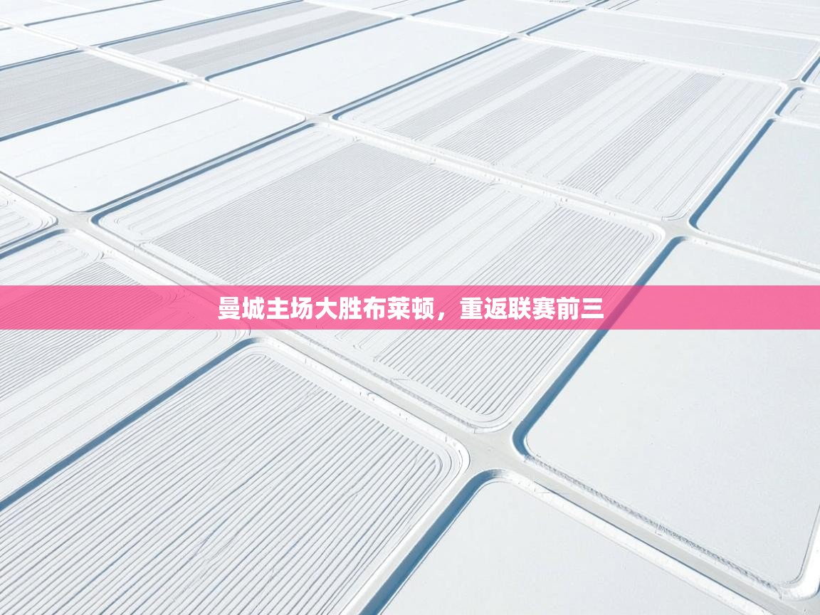 曼城主场大胜布莱顿,重返联赛前三 第1张